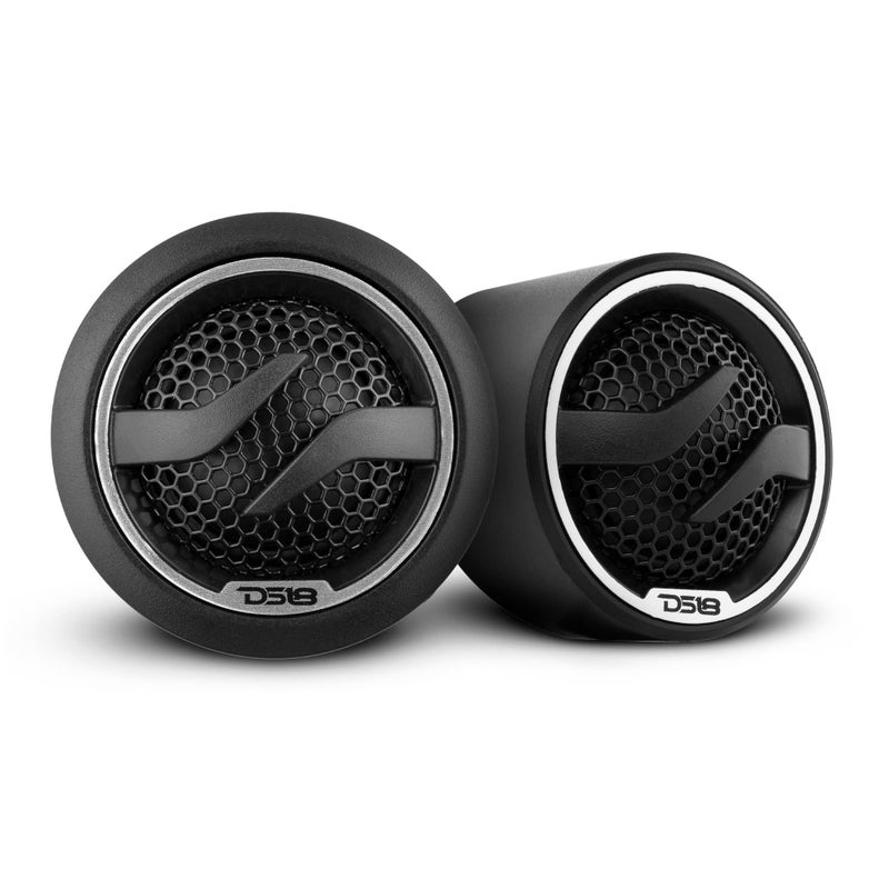 DS18 ZXI-T1 1.7 Inches Pei Dome Car Audio Tweeter with 1" Aluminum Voice Coil 100 Watts Peak 4 Ohms - Image 1