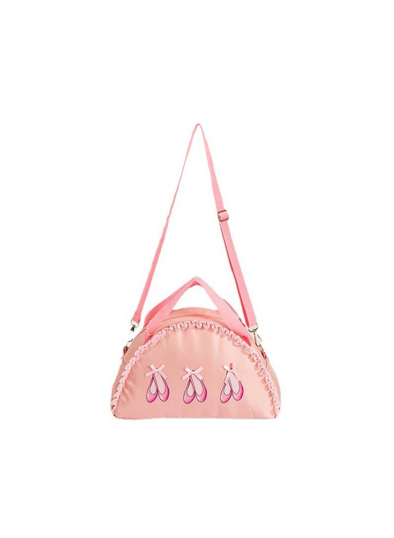 Loquat Children's Large Capacity Dance Bag Handbag Pink  - Image 1