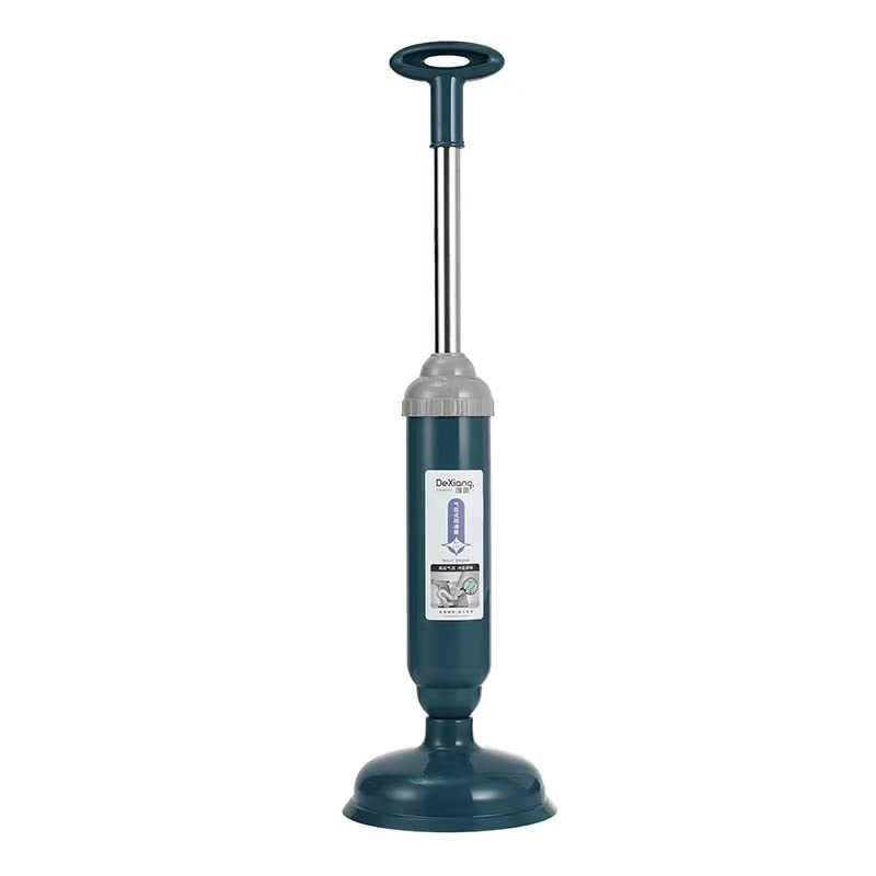 Ronteno Toilet Cleaner Plunger Air High Pressure Drain Dredger Pump for Bathroom, washroom, Sink, unblock with One Loose and One Push (1 pic, Assorted Colour) - Image 3