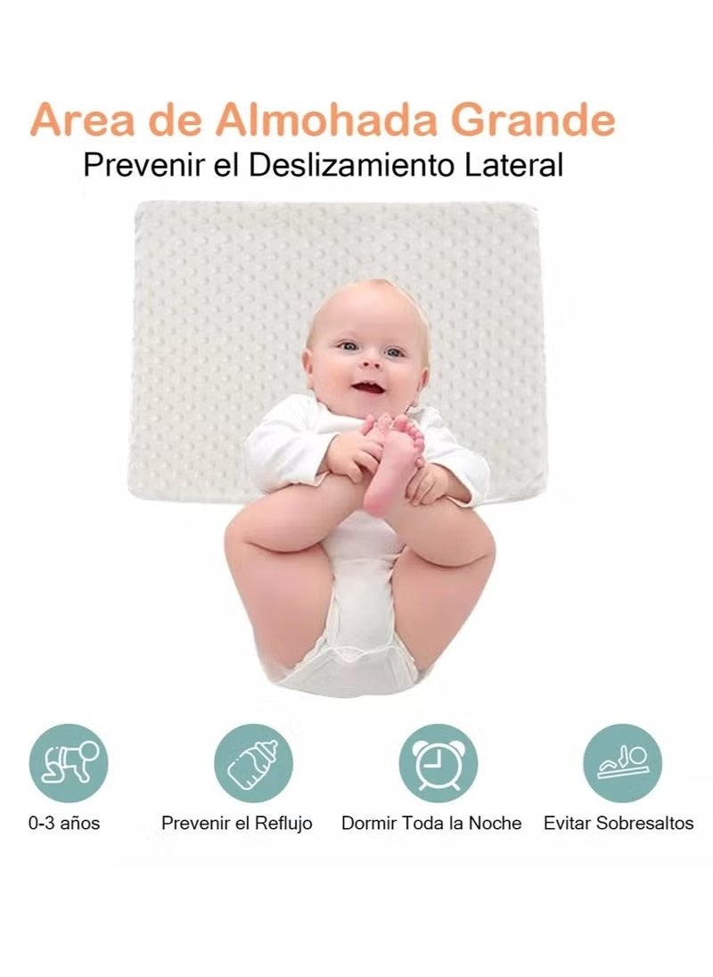 Gonice Baby Backflow Prevention Pad 30 ° Washable Earring Pillow  - Image 5