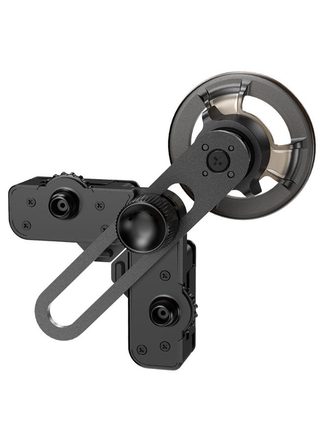 ACEFAST Magnetic Car Phone Holder D43, Powerful magnets, Multi-angle Adjustment, In-Car Dashboard Multimedia Display, Widely Compatible - Black - Image 3