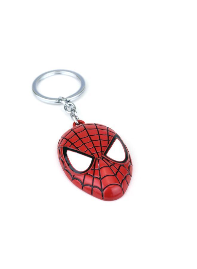 NIBEMINENT Marvel Spider Man Mask Key Tags And Chain Red/Black/White - Image 2