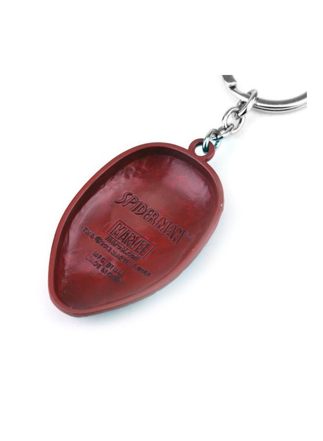 NIBEMINENT Marvel Spider Man Mask Key Tags And Chain Red/Black/White - Image 3