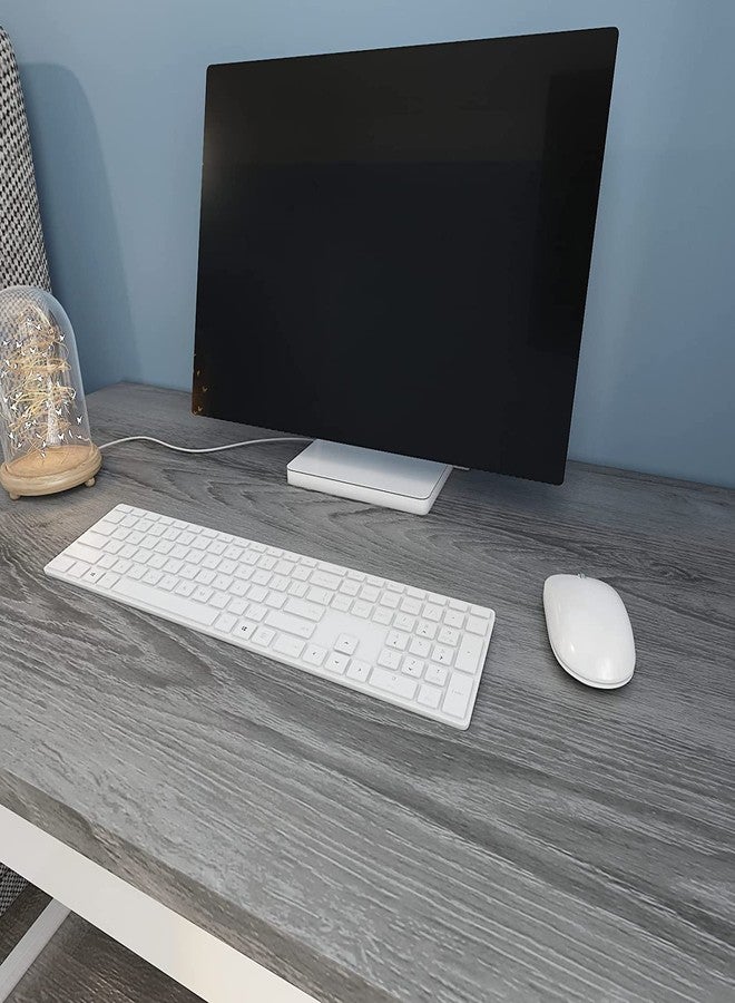 FunStick Grey Wood Contact Paper Peel and Stick Wood Wallpaper Thick Maple Wood Grain Contact Paper for Kitchen Cabinet Wood Adhesive Vinyl Wall Paper for Countertops Table Removable 15.8" x 78.8" - Image 2