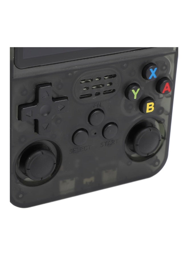 DIGI CORE R36S Game Console 3.5 Inch Portable Retro Game Console Built-in 15000+ Games With Open Source Linux System With 64GB Memory Card Video Games Console 3500mAh Battery IPS Screen Toys And Games For Kids And Adults Transparent Black  - Image 3