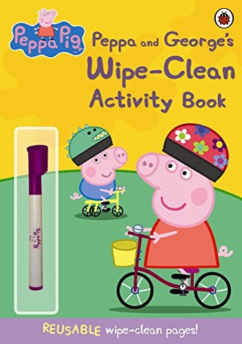 Peppa Pig Peppa And Georges Wipeclean Activity Book 