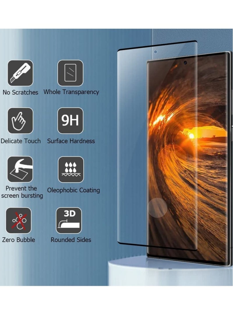 ELTRAZONE [5-in-1]For Samsung Galaxy S23 Ultra Case,2 Packs Camera Lens Protector + 2 Packs HD Tempered Glass Screen Protector,All-Round Protection, Shockproof, Anti-Scratches Kit (S23Ultra) - Image 2