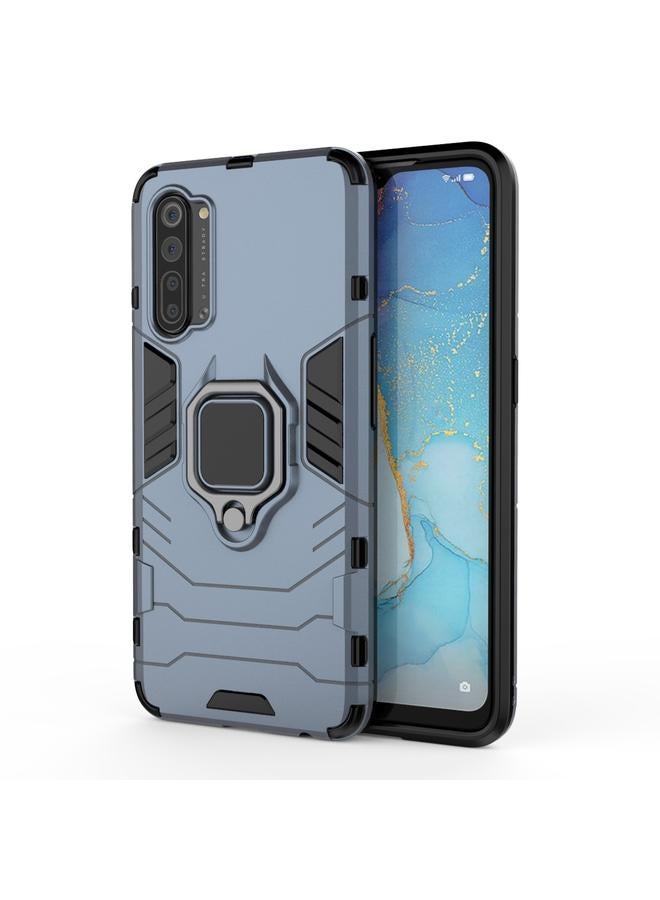 The Bros Case For OPPO Reno3 PC + TPU Shockproof Protective Case with Magnetic Ring Holder
