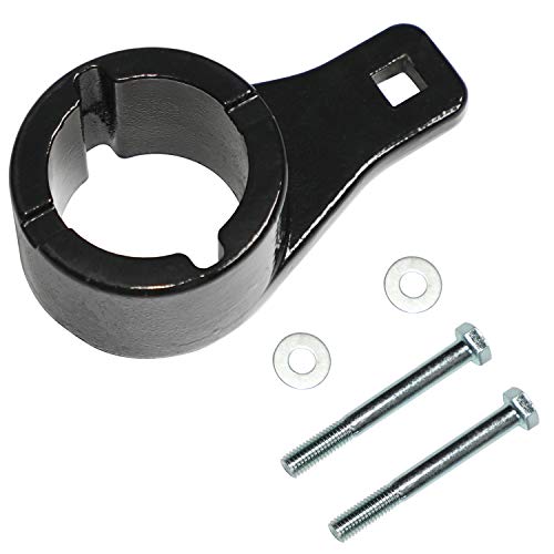 DPTOOL Crankshaft Pulley Holder Harmonic Damper Pulley Remove Tool Compatible with Toyota Lexus 3.0 L6, 3.0 V6, 3.3 V6, 4.0 V8, 4.3 V8, 4.7 V8 - Image 1