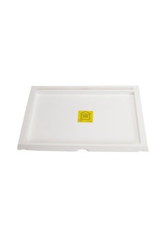 كونسيبت هوم طقم طاولة سرير قابل للطي مكون من قطعتين باللون الأبيض 68x35.8x27.5 سم  - Image 5