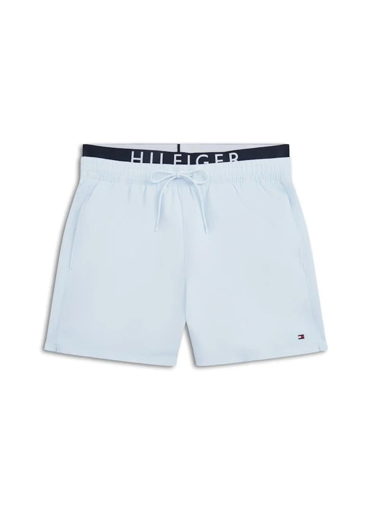 TOMMY HILFIGER  Double Waistband Mid Length Swim Shorts for Men | Best Price UAE