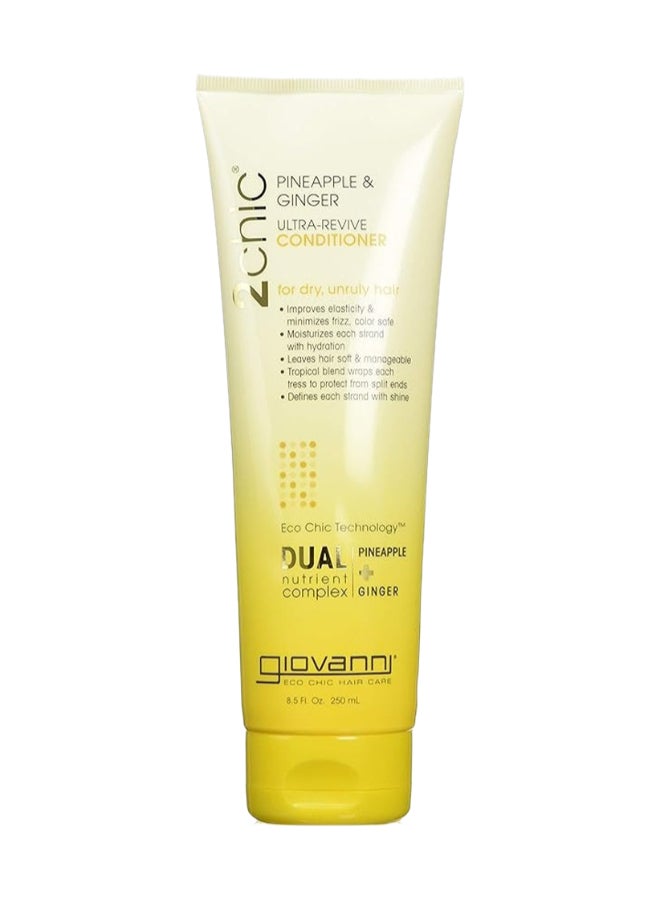 Giovanni 2Chic Ultra-Revive Conditioner, Infused With Pineapple & Ginger 250ml - Image 1