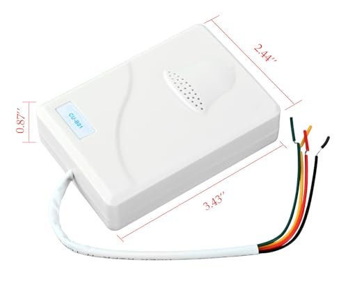 YUHANUS Wired Doorbell Chime for Door Access Control System DC 12V ABS Case Fire-Resistant - Image 4