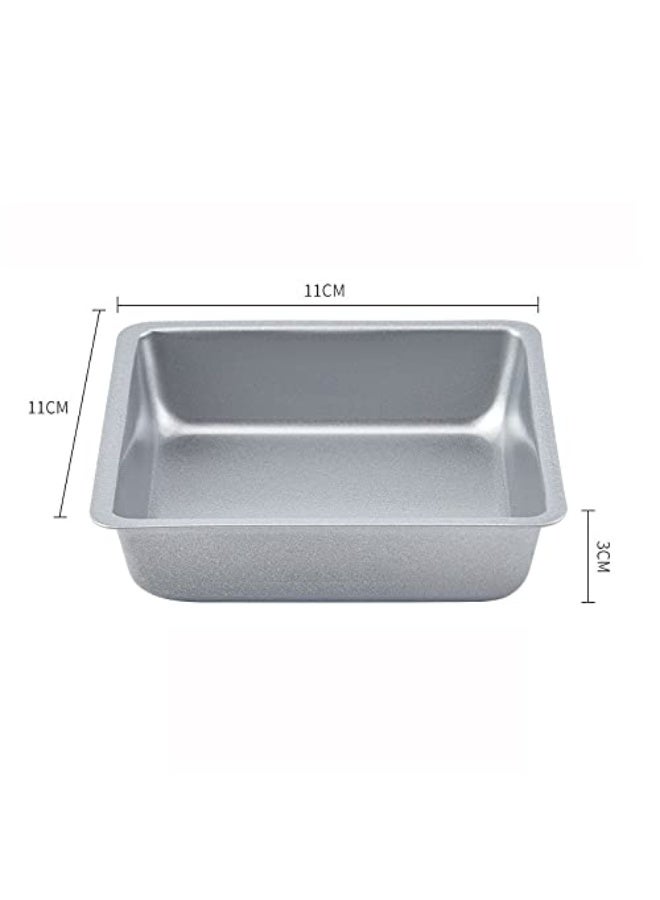 Non-Stick Square Cake Pans Set of 2, Carbon Steel Baking Molds for Cakes and Brownies - Image 5