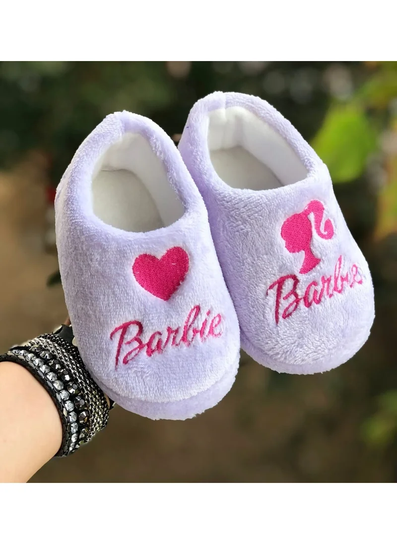 MyChild Girl's Barby Slippers, Home Shoes, Nursery Kindergarten Shoes