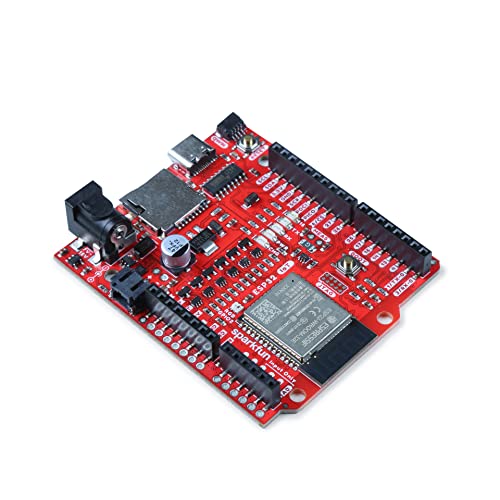 SparkFun IoT RedBoard - ESP32 Development Board -ESP32 WROOM MCU Module USB-C Connector Qwiic Connector MicroSD Card -ESP32 Dimensions: 2.3in x 2.7in x 1.08in - Image 1