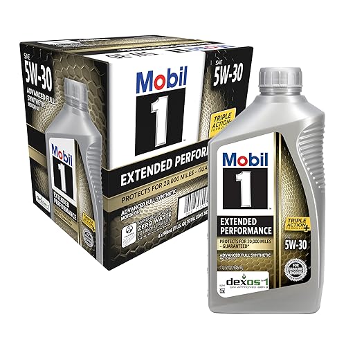 Mobil 1 Extended Performance Full Synthetic Motor Oil 5W30 6pack of 1 quarts - Image 1