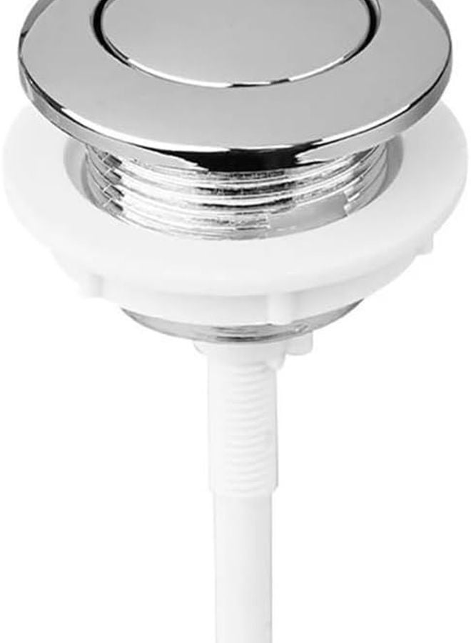Dual Flush Toilet Push Button 36mm Durable ABS Bathroom Accessory 1pc - Image 1