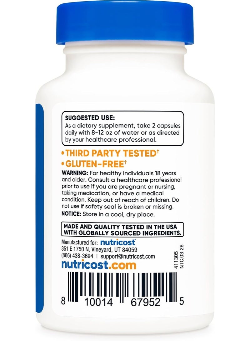 Nutricost Tongkat Ali 1,000mg 60 Capsules - Image 4