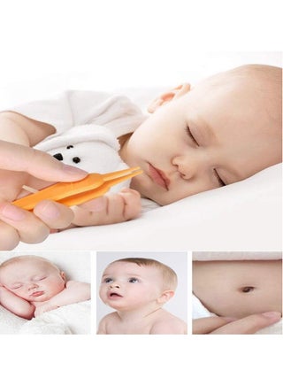 2Pcs Baby Nose Tweezers, Safety Round-Head Nose Clean Clip, Newborn Babies' Ears Nose Clean Tool - view 4