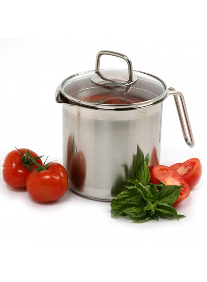 Norpro KRONA 12 Cup Multi Pot with Straining Lid, Stainless Steel