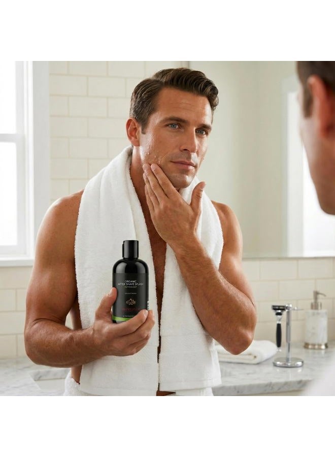 Sweetsation Therapy Organic After Shave Minty Splash, 8oz - Image 2