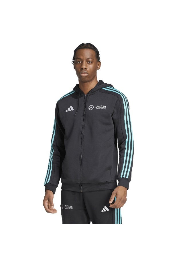 Adidas - adidas mercedes - amg petronas formula one team dna full zip men hooded track top - Image 1
