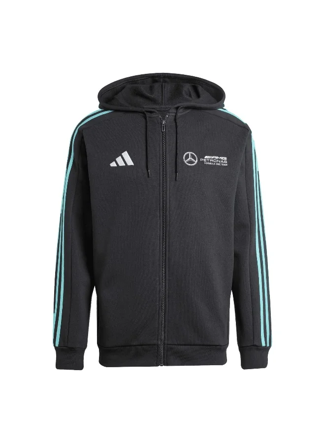 Adidas Adidas Mer Dna Fz Hd M Black Motorsport Track Tops For Men XS