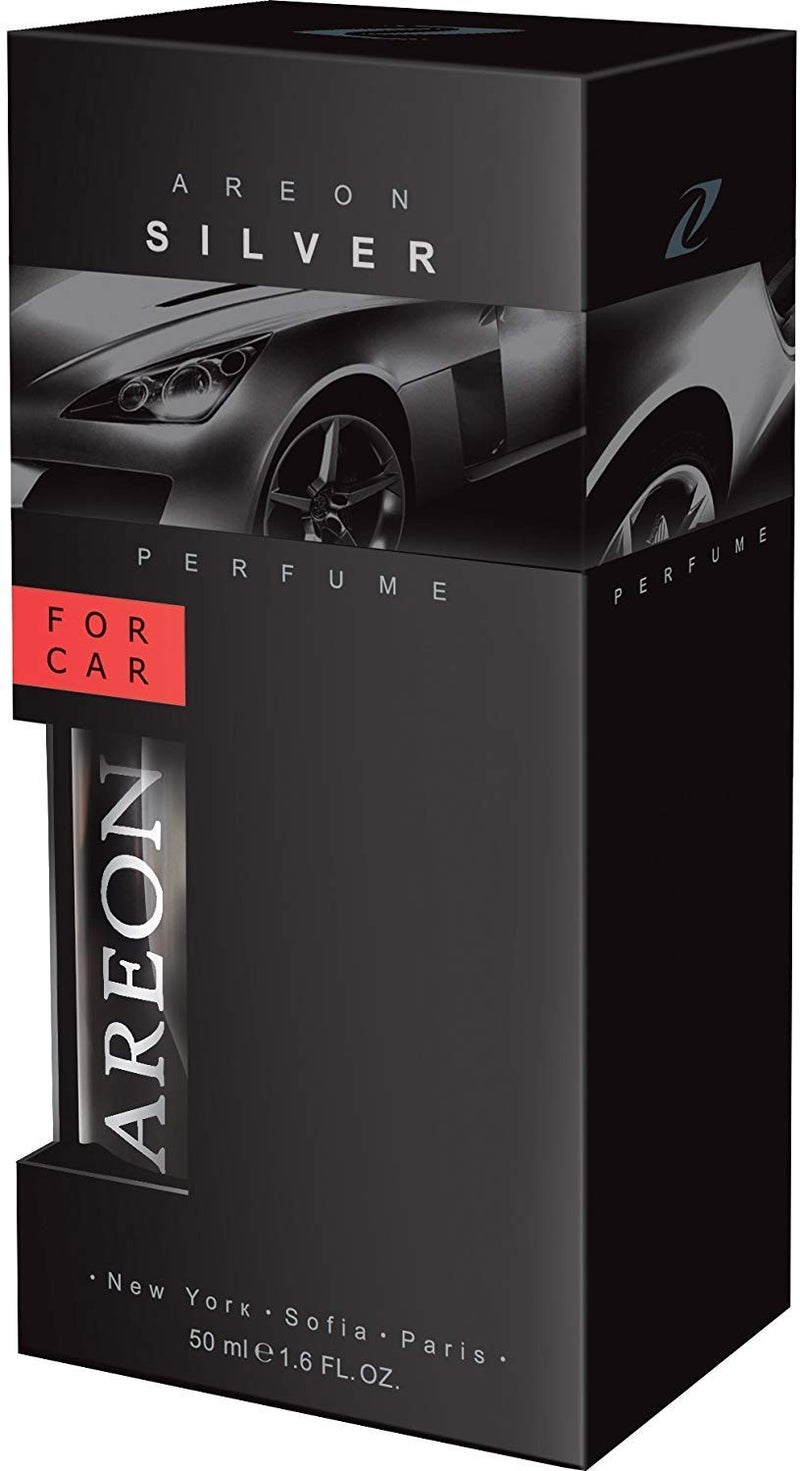 Areon Car/Van/Home/Office Perfume Areon Silver 50 ml - Image 1