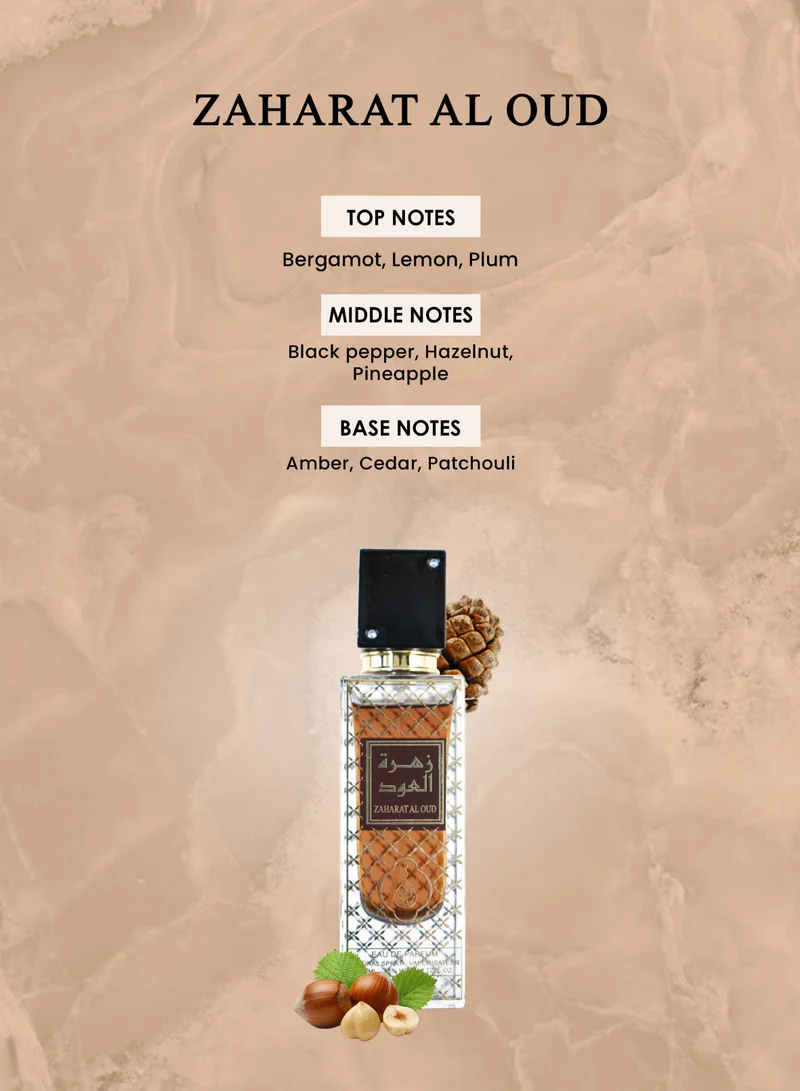 عطور مهابوب زهرة العود الإصدار الجديد من عطور محبوب 80 مل