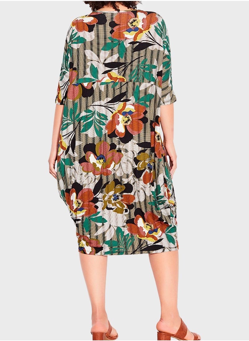 Avenue Printed Dress  - Image 2