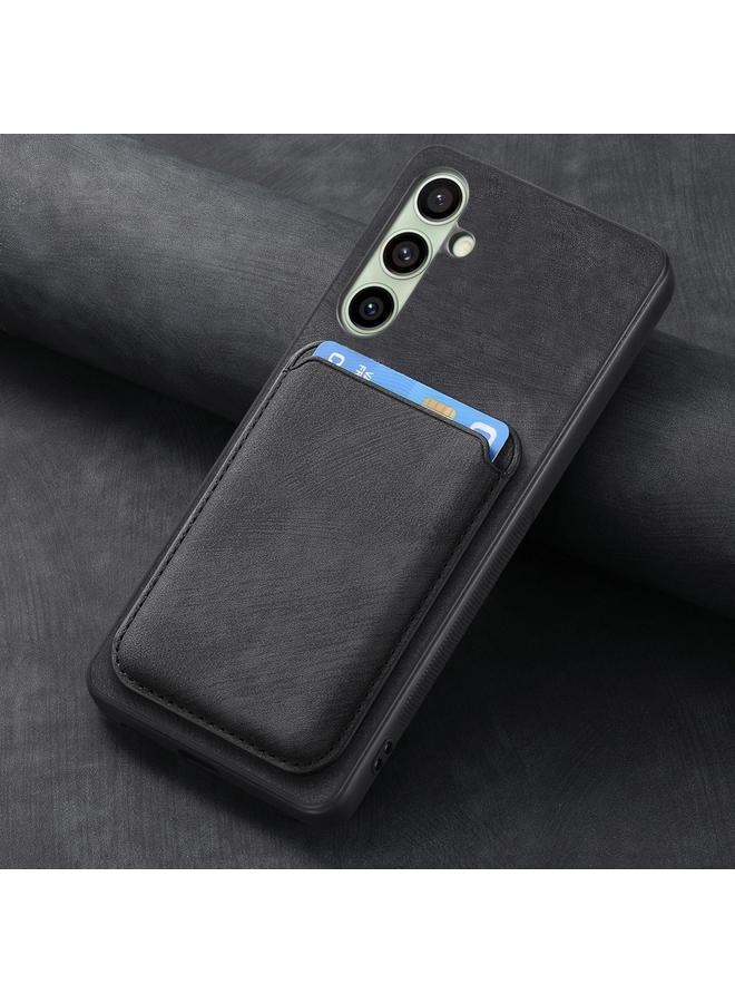 S-TOP Case For Samsung Galaxy A56 5G Retro Leather Card Bag Magnetic Phone Case - Image 5