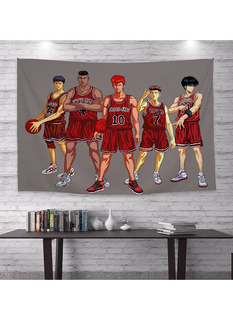 KUYING New Slam Dunk Master Extra Large Room Bed Decoration Wall Cloth 