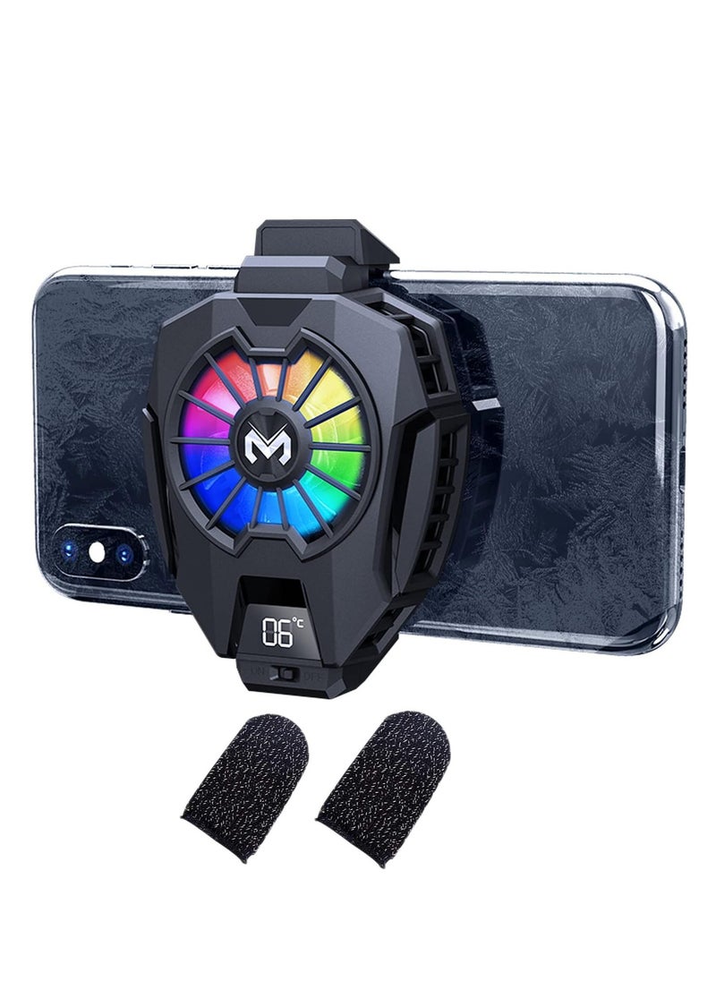 Phone Cooler, Mobile Cooling Fan without Noise, Cellphone Radiator for Mobile Games, Streaming, Tiktok  - Image 1