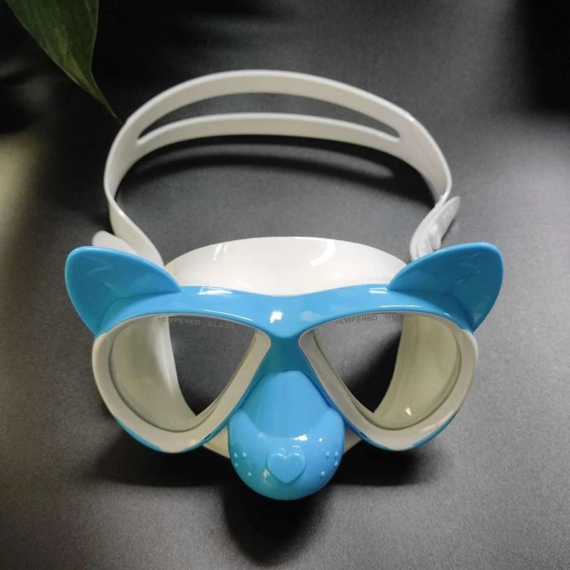 Soft Silicone Snorkel Goggles for Kids – Hypoallergenic Waterproof Eyewear with Wide Field Vision and Adjustable Strap for Sensitive Skin - Image 5