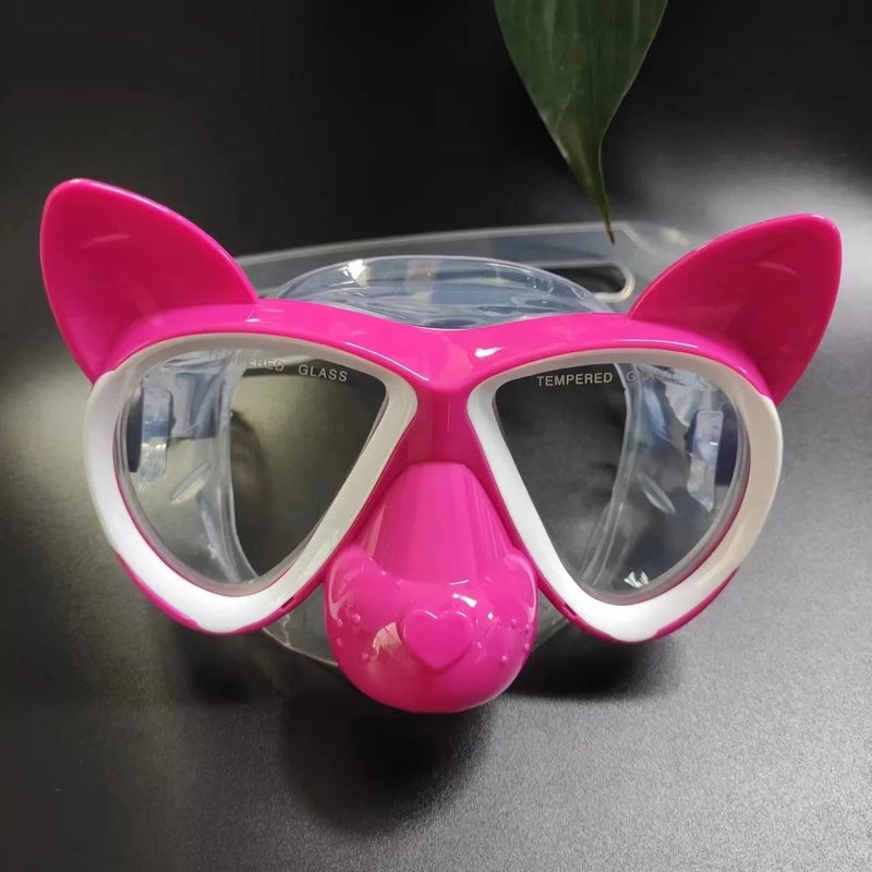 Soft Silicone Snorkel Goggles for Kids – Hypoallergenic Waterproof Eyewear with Wide Field Vision and Adjustable Strap for Sensitive Skin - Image 1