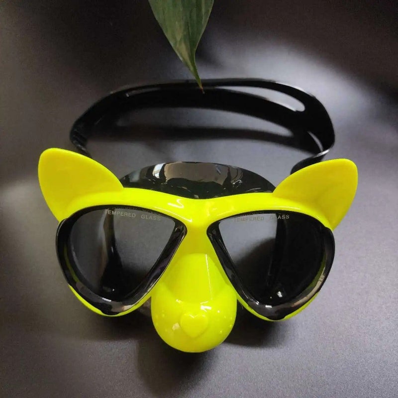 Soft Silicone Snorkel Goggles for Kids – Hypoallergenic Waterproof Eyewear with Wide Field Vision and Adjustable Strap for Sensitive Skin - Image 4