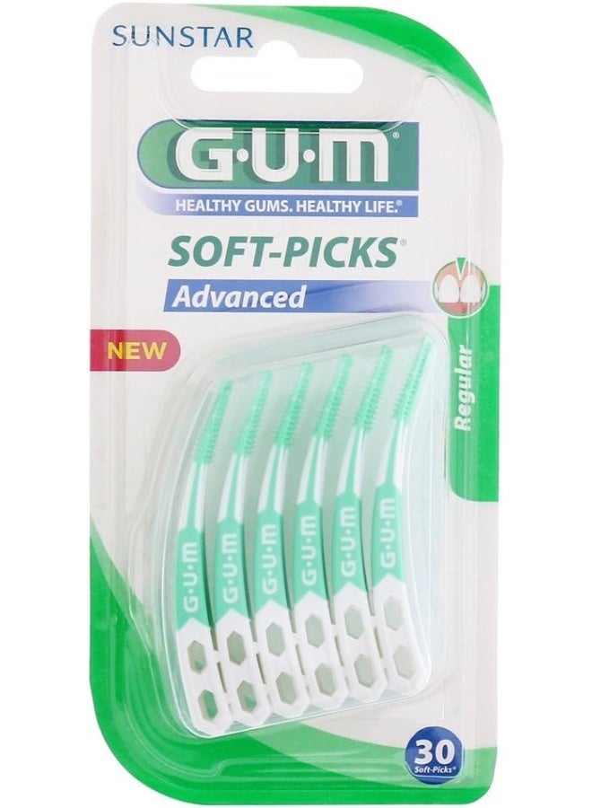 GUM Soft Picks Advanced 30's