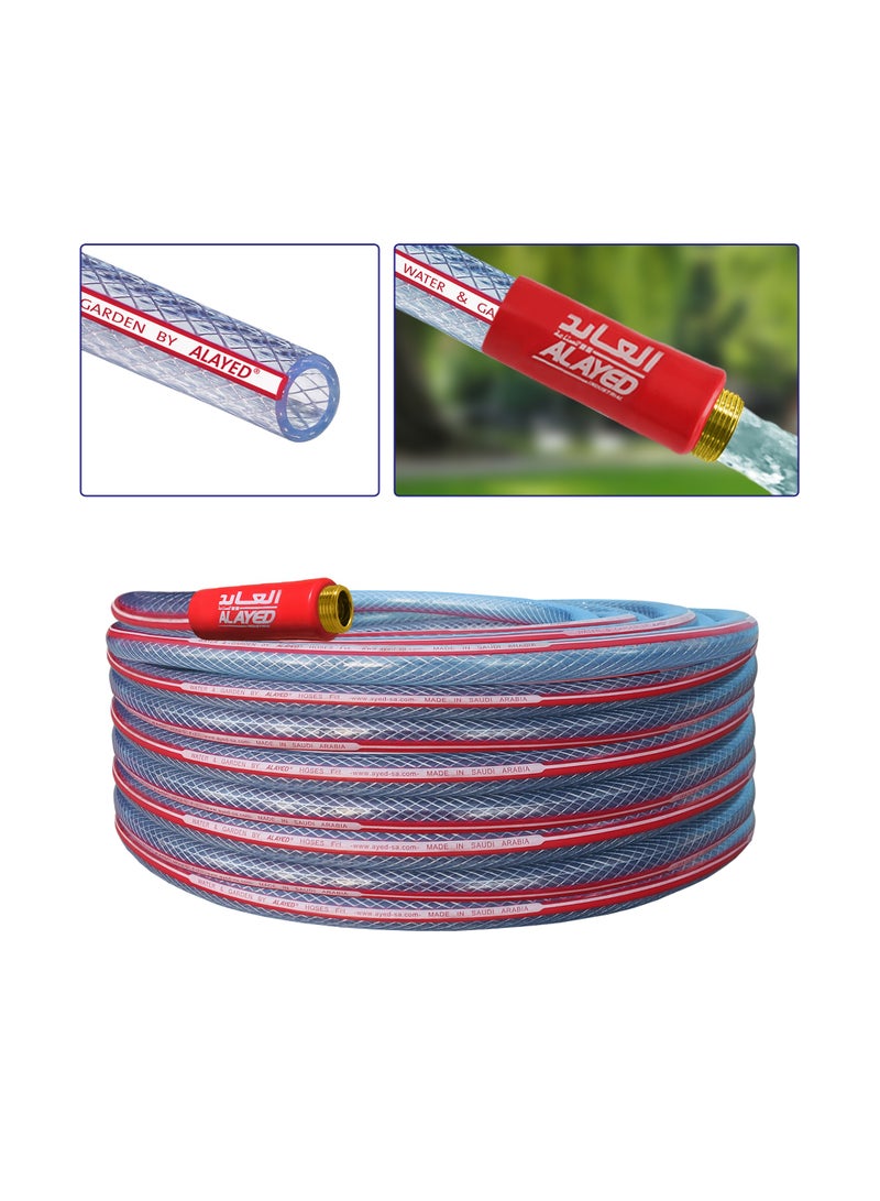 ALAYED Garden Plastic Pipe with Coupling 25m 1/2" - Image 3