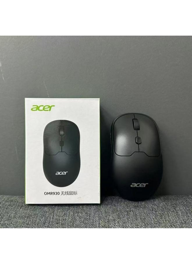 Generic Philips 7315 Wireless Mouse Charging Mute Desktop Computer Desktop Office Game E-sports Mouse Wholesale-Color:Acer Omr930 Wireless Battery Version Black  - Image 1