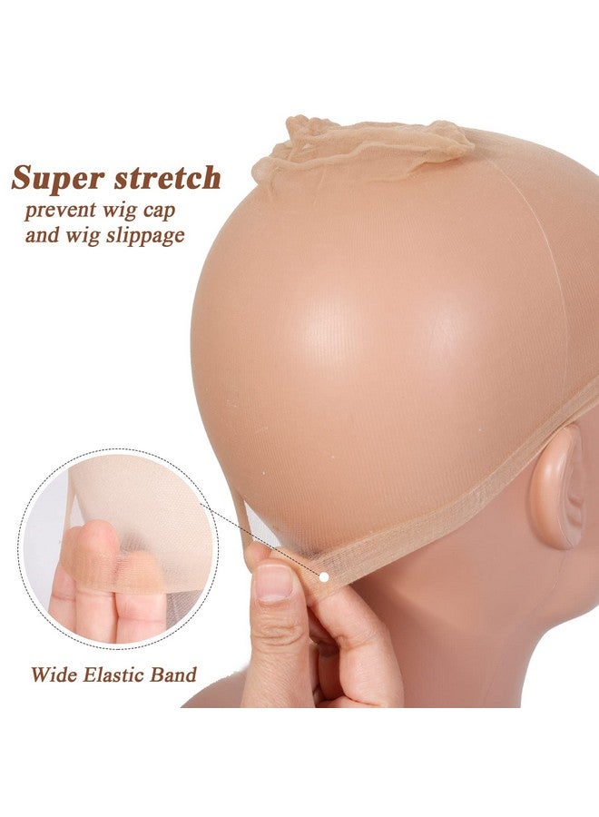 Tinashe Hd Wig Caps For Women,Hd Wig Cap For Lace Front Wig, Stocking Stretchy Wig Caps, Thin And Breathable Wig Caps For Cosplay, Stretchy Nylon Wig Caps For Women 10 Pcs (5Pack/10Pcs) - Image 2
