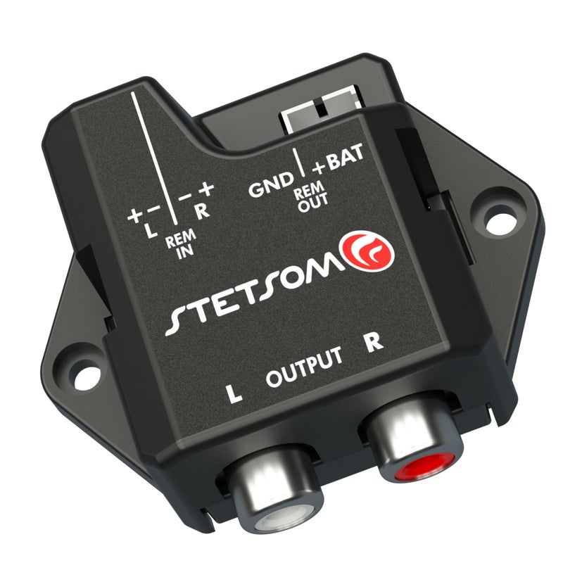 Stetsom ST6000 Audio Converter (Wire High to RCA), Remote Output Automatically Activated by Sound for Original Factory Stereo Radio Player, High Signal to RCA - Image 3