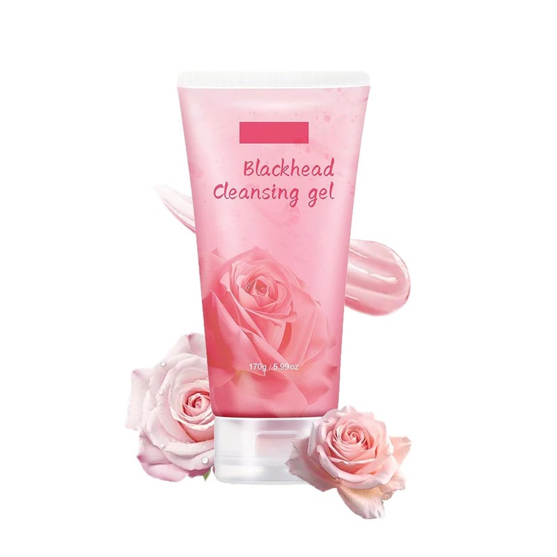 Classic design alternatives Rose Exfoliating Gel – Face & Body Exfoliating Gel, Gently Removes Dead Skin Cells, Unclogs Pores, Smooths Rough Skin, Hydrates Nourishes, Soothing Refreshing Suitable for All Skins 5.99 oz Globally popular universal design - Image 1