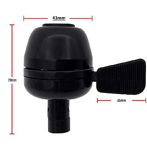 Fastped Mini Bell Adjustable Bicycle Accessories, Black (Black) - Image 2