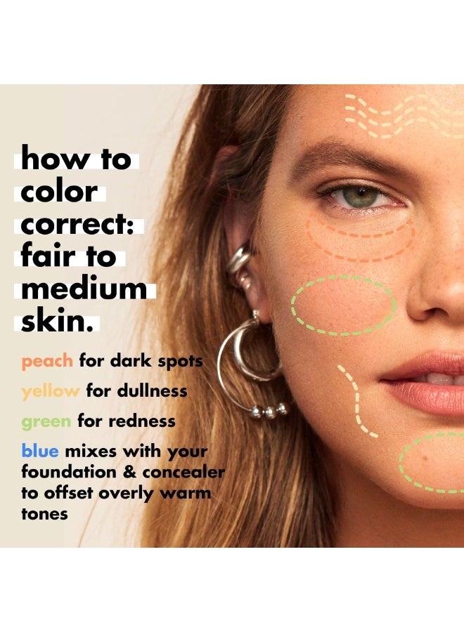 elf Camo Colour Corrector, Hydrating & Long-Lasting Colour Corrector For Camouflaging Discolouration, Dullness & Redness, Green - Image 4