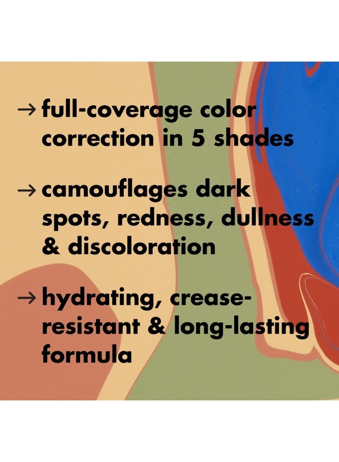 elf Camo Colour Corrector, Hydrating & Long-Lasting Colour Corrector For Camouflaging Discolouration, Dullness & Redness, Green - Image 5