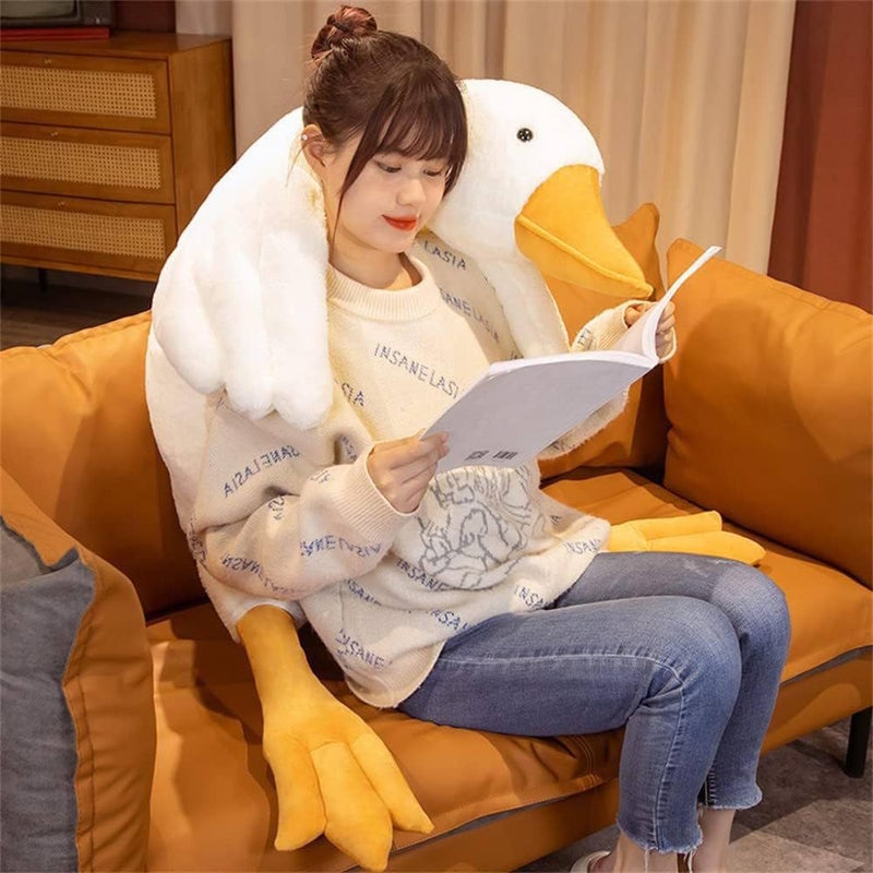 Generic Goose Shaped Pillow for Hug and Sleep, Multi Size for Comfort and Relaxation (120cm) - Image 2