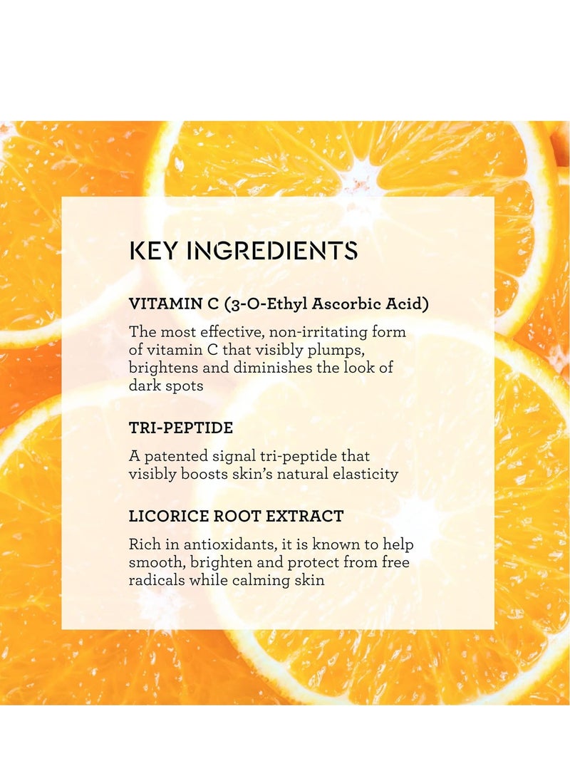 BLISS - Bliss Bright Idea Vitamin C + Tri-Peptide Collagen Brightening Face Skincare Serum - Anti Aging, Reduces Dark Spots, Boosts Skin Elasticity - Clean - Vegan & Cruelty-Free - 1 Fl Oz - Image 1