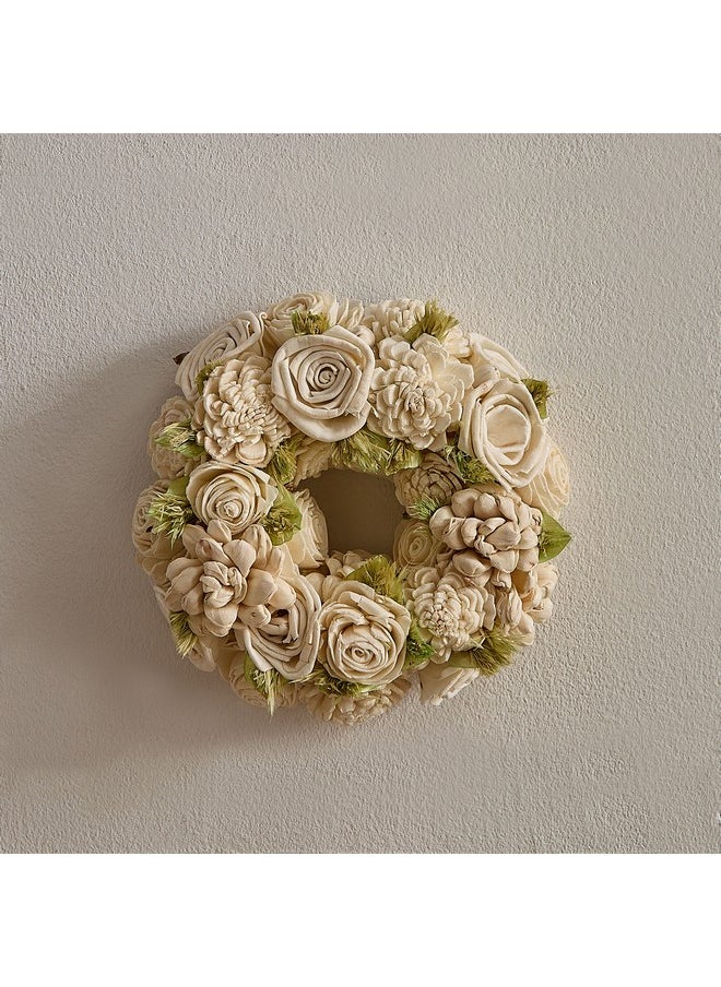 Home Box - Seyna Mix Sola Wreath 18 x 18 x 5 cm - Image 1