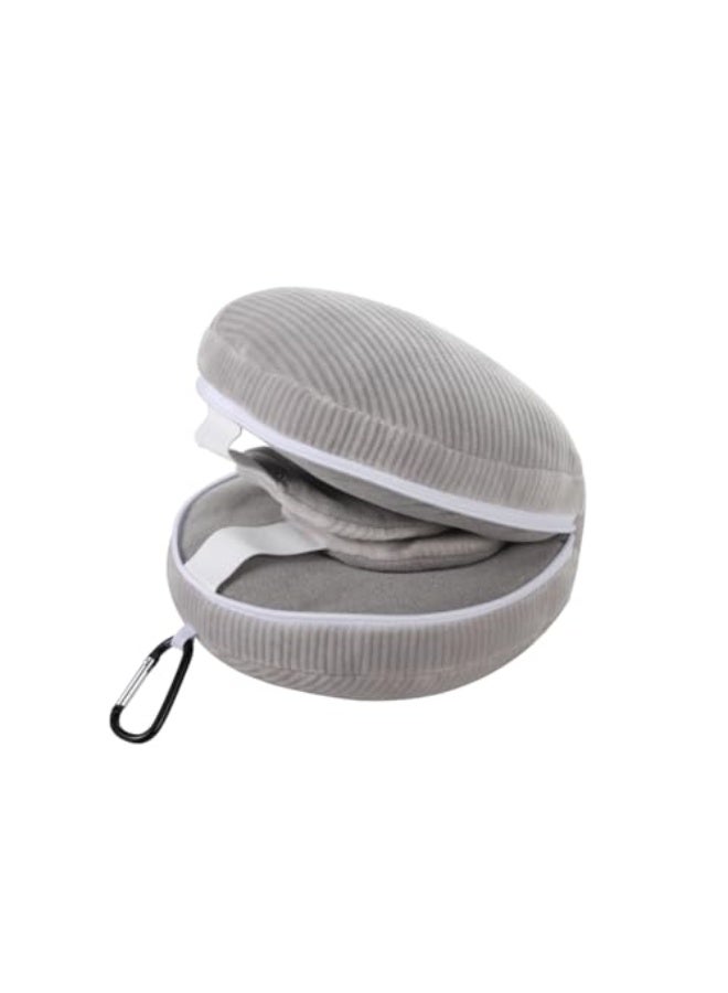 2 in 1 Travel Pillow with Eye Mask Cotton Sleeping Neck Pillow for Airplane Portable Plane Travel Accessories - Image 3